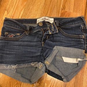 hollister jean shorts